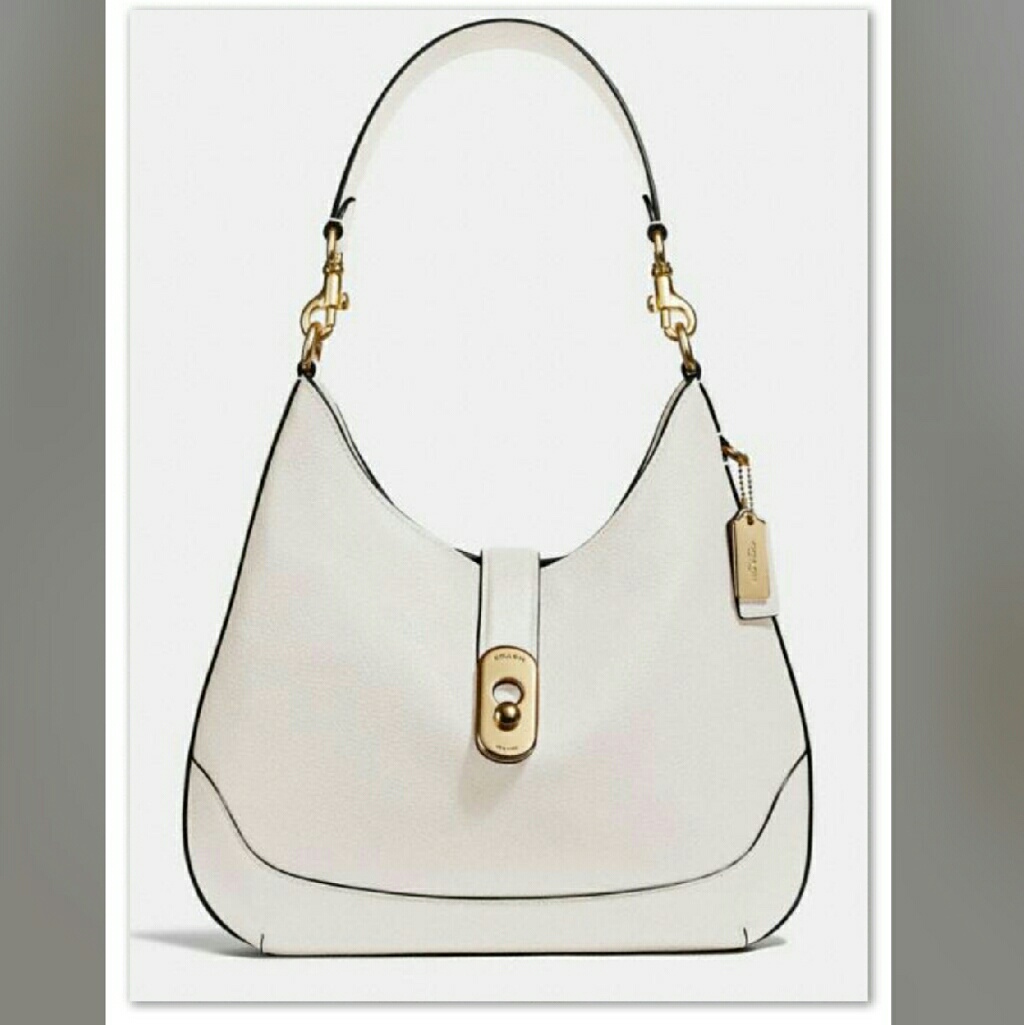 Host Pick Coach Pebble Leather Hobo